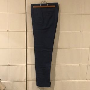 Brand new custom men’s blue dress pants